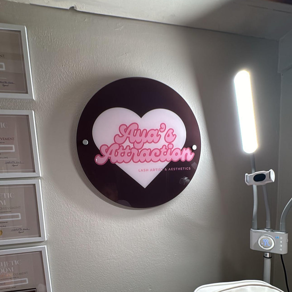 Circular Business Wall Signs