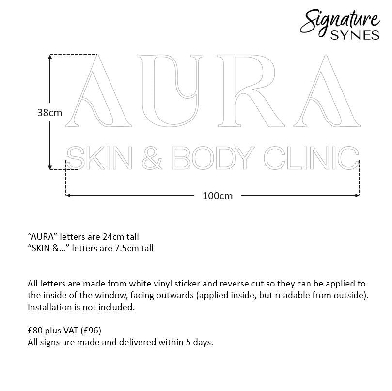 Custom Order - AURA - matte walnut brown and matte desert beige - 100cm wide - Double Sided Tape